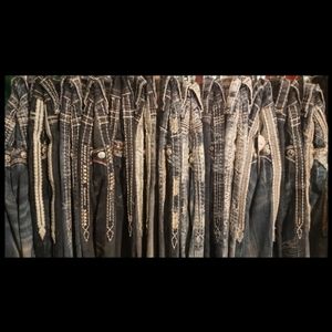 Mens rock revival jeans not for sale😈😈